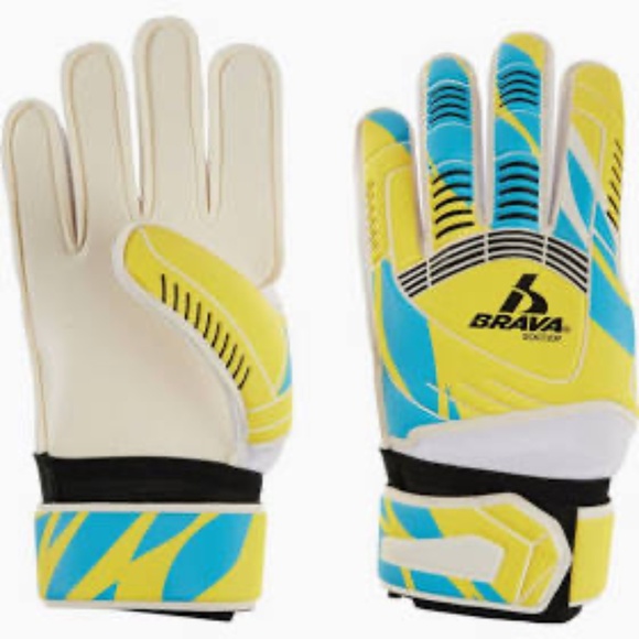 NWT Brava Soccer Adult Defender Goalie Gloves - Picture 1 of 3